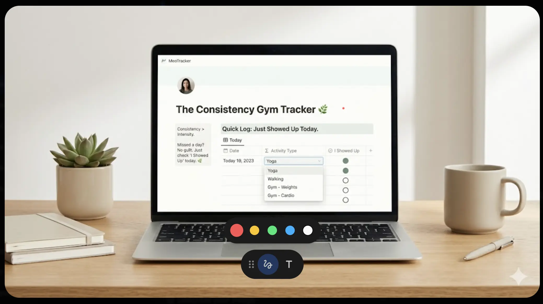 The Consistency Gym Tracker