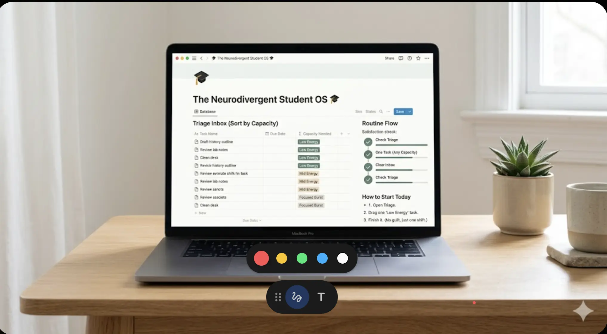 The Neurodivergent Student OS
